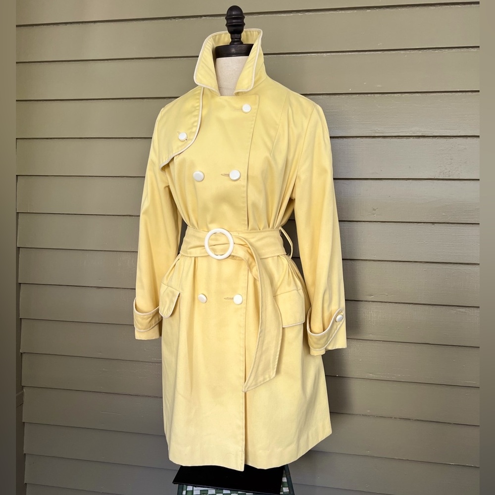 VTG Yellow 1970sTrench Mod S